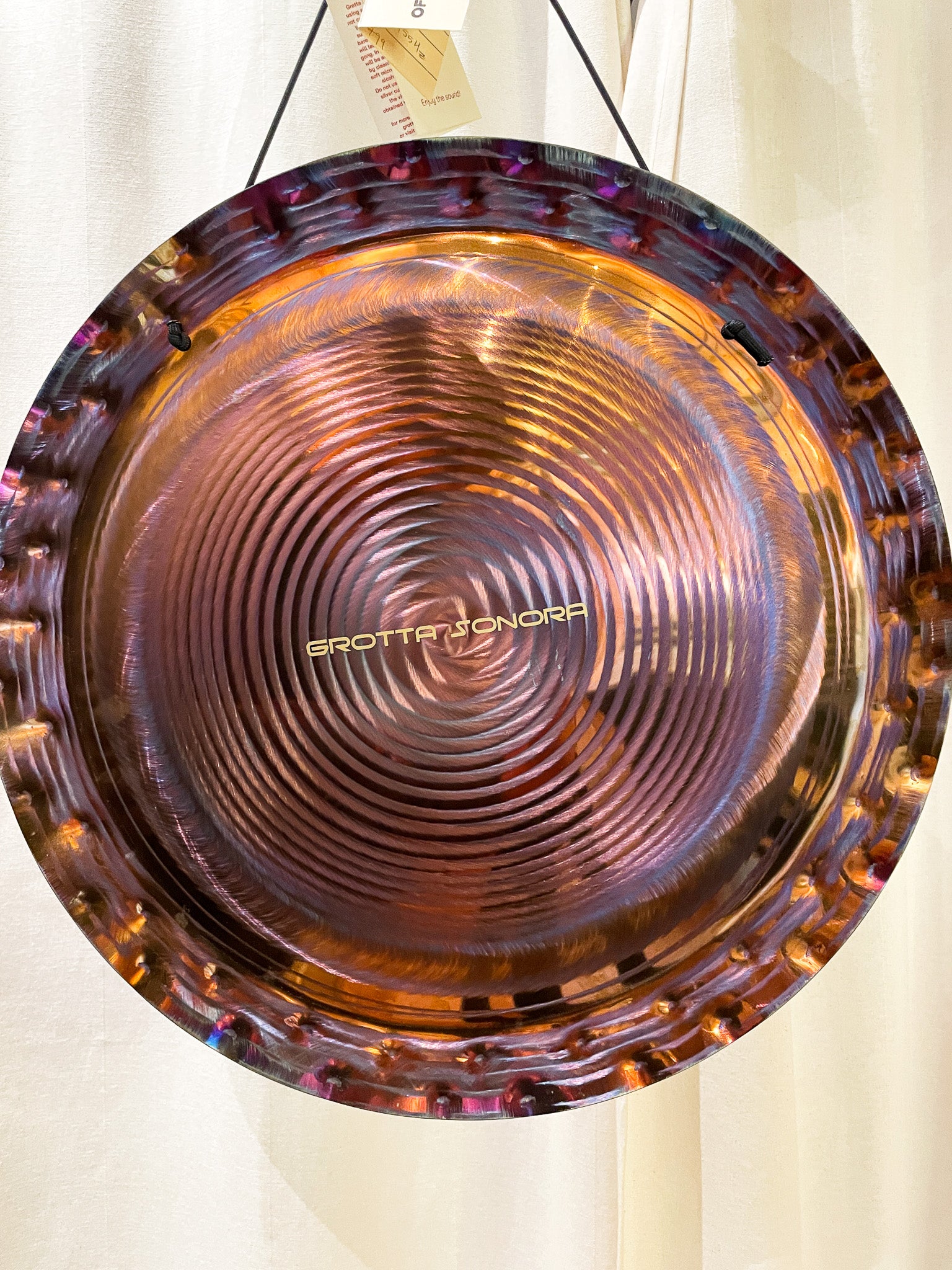 Gong / Wind / Handheld / 19" / Grotta Sonora / GS19006