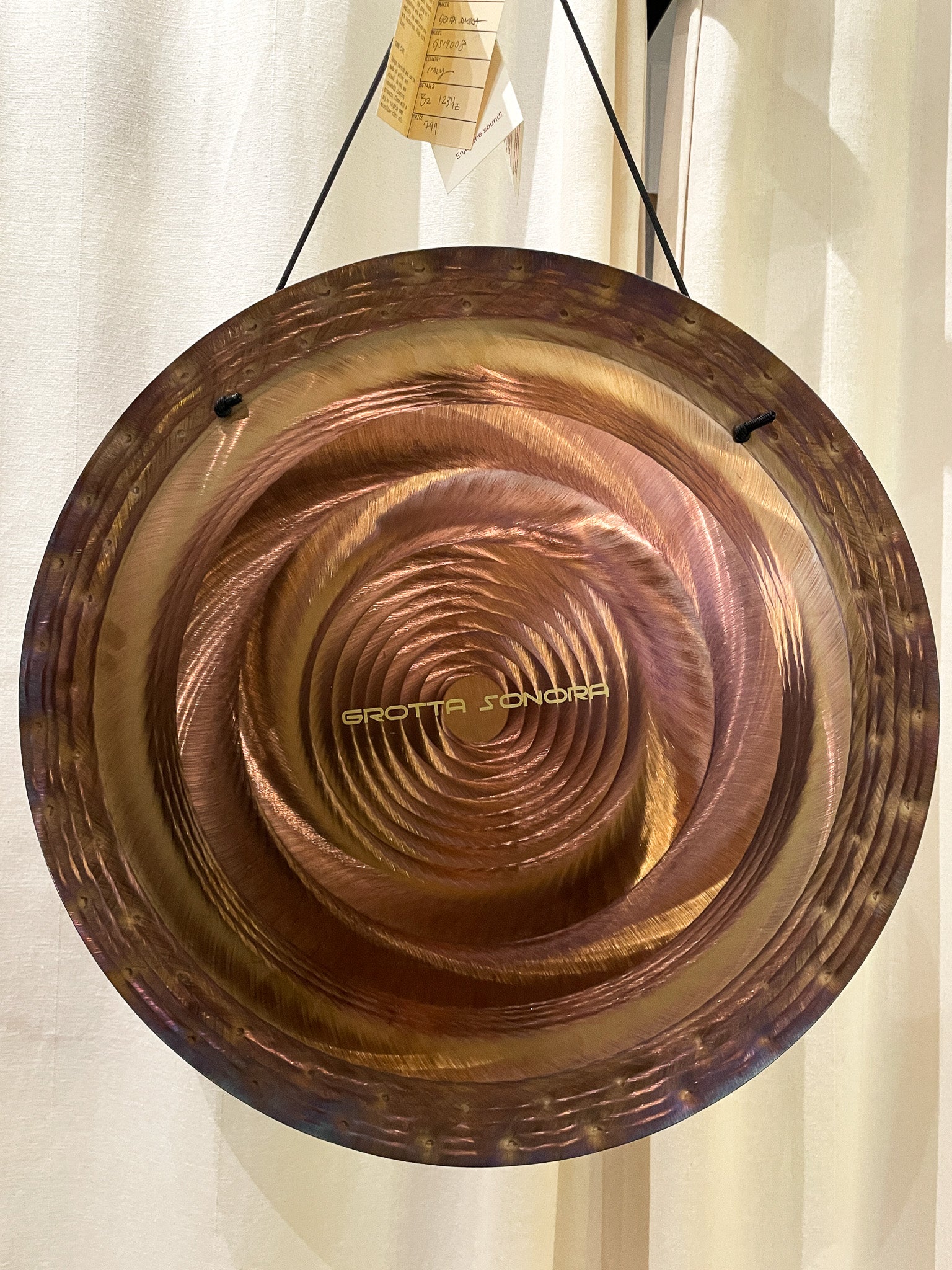 Gong / Wind / Handheld / 19" / Grotta Sonora / GS19008