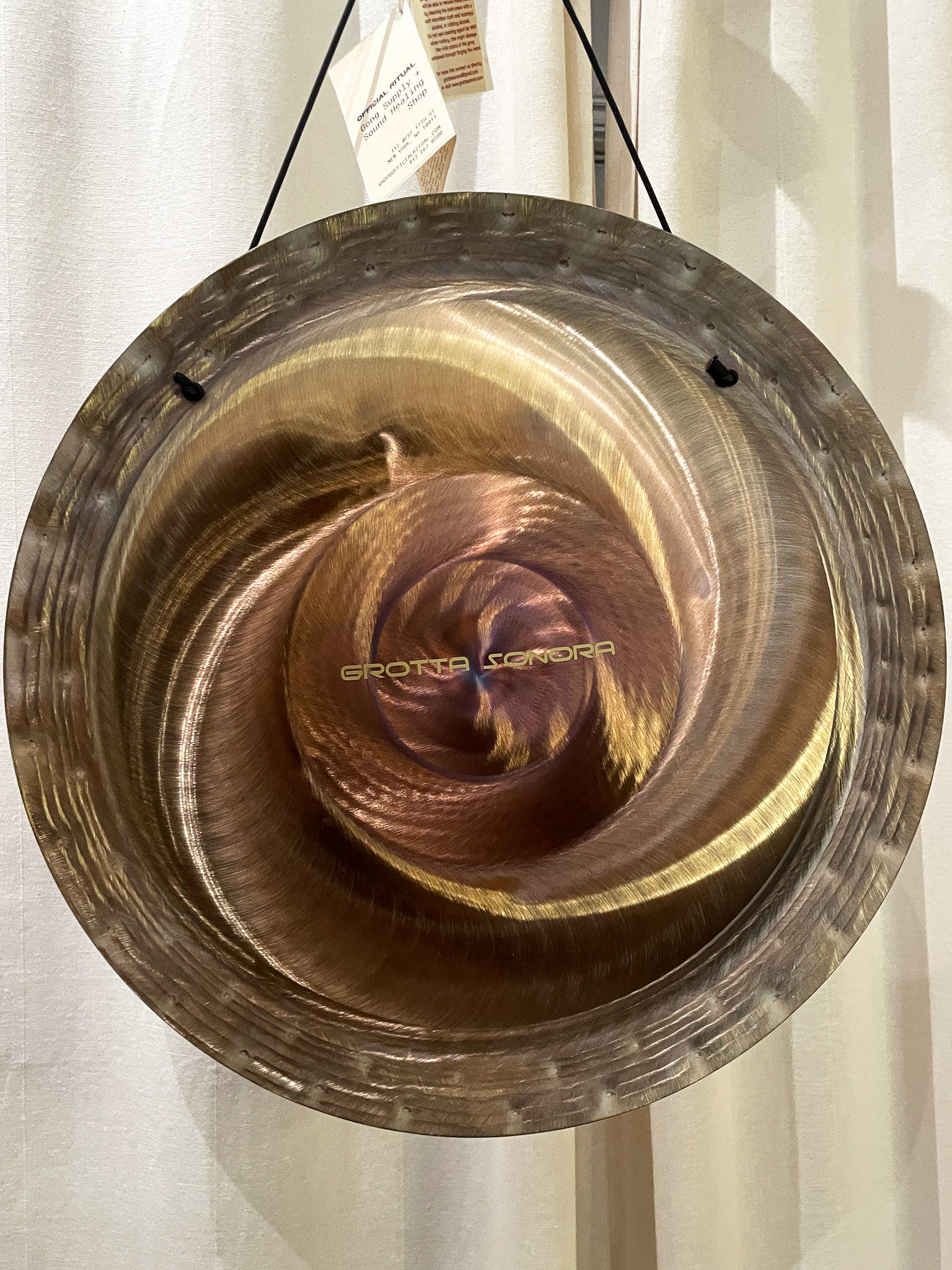 Gong / Wind / Handheld / 19" / Grotta Sonora / GS19007